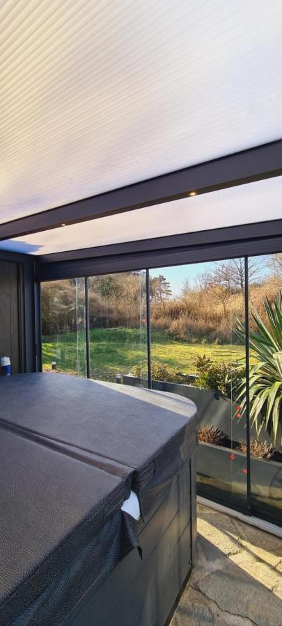 B&B Het Duinhuisje Met Jacuzzi, Gratis Parkeren, 2 Fietsen Te Leen, Airco ザントフォールト エクステリア 写真