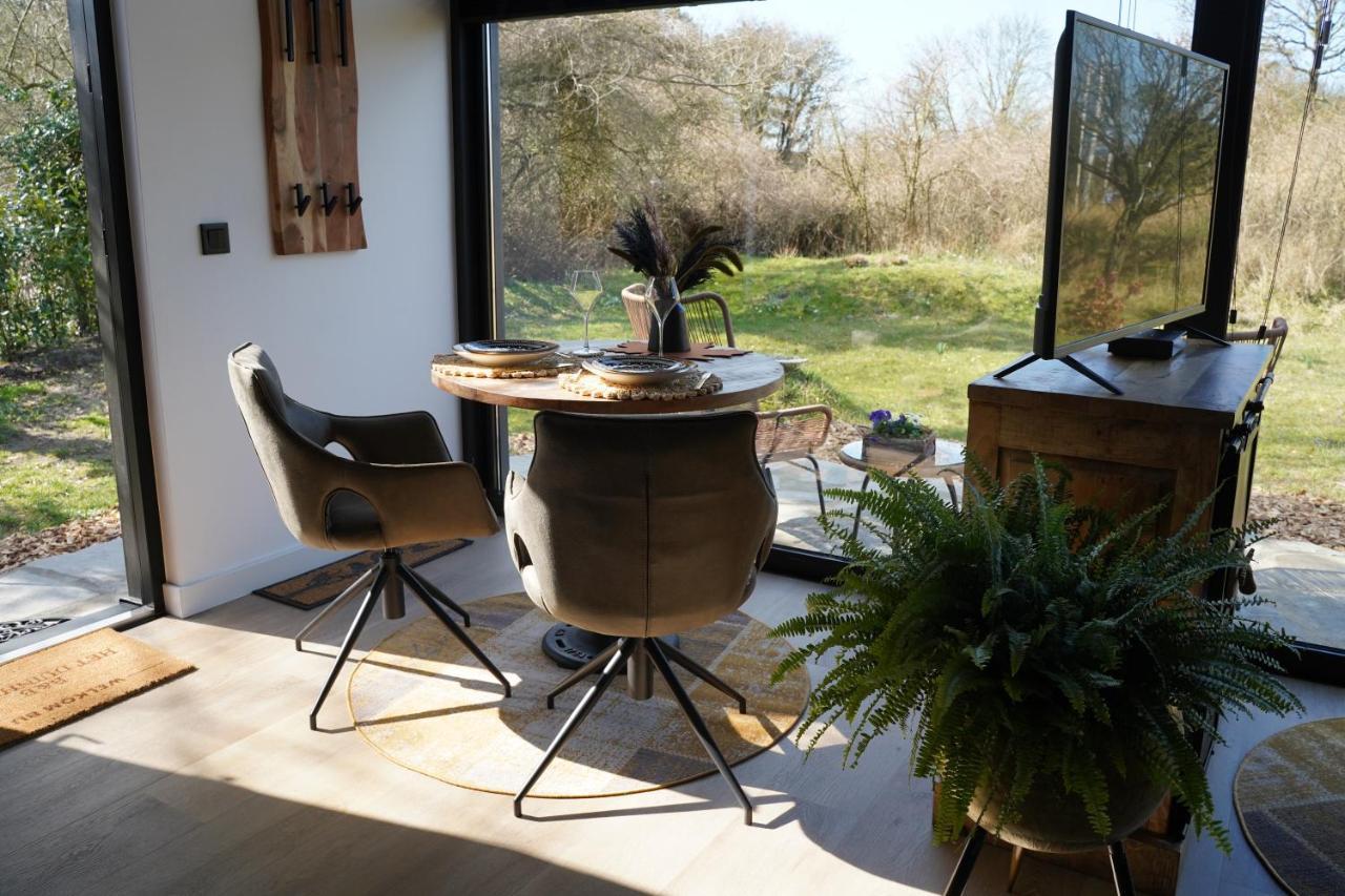 B&B Het Duinhuisje Met Jacuzzi, Gratis Parkeren, 2 Fietsen Te Leen, Airco ザントフォールト エクステリア 写真