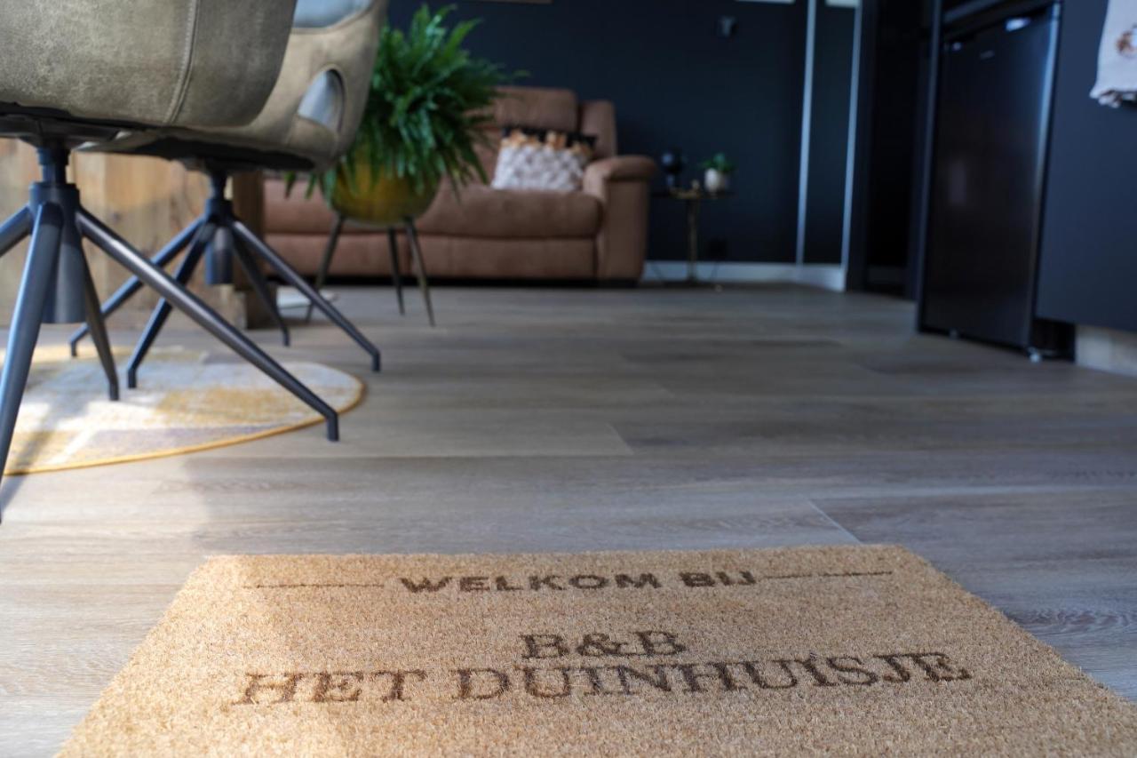 B&B Het Duinhuisje Met Jacuzzi, Gratis Parkeren, 2 Fietsen Te Leen, Airco ザントフォールト エクステリア 写真