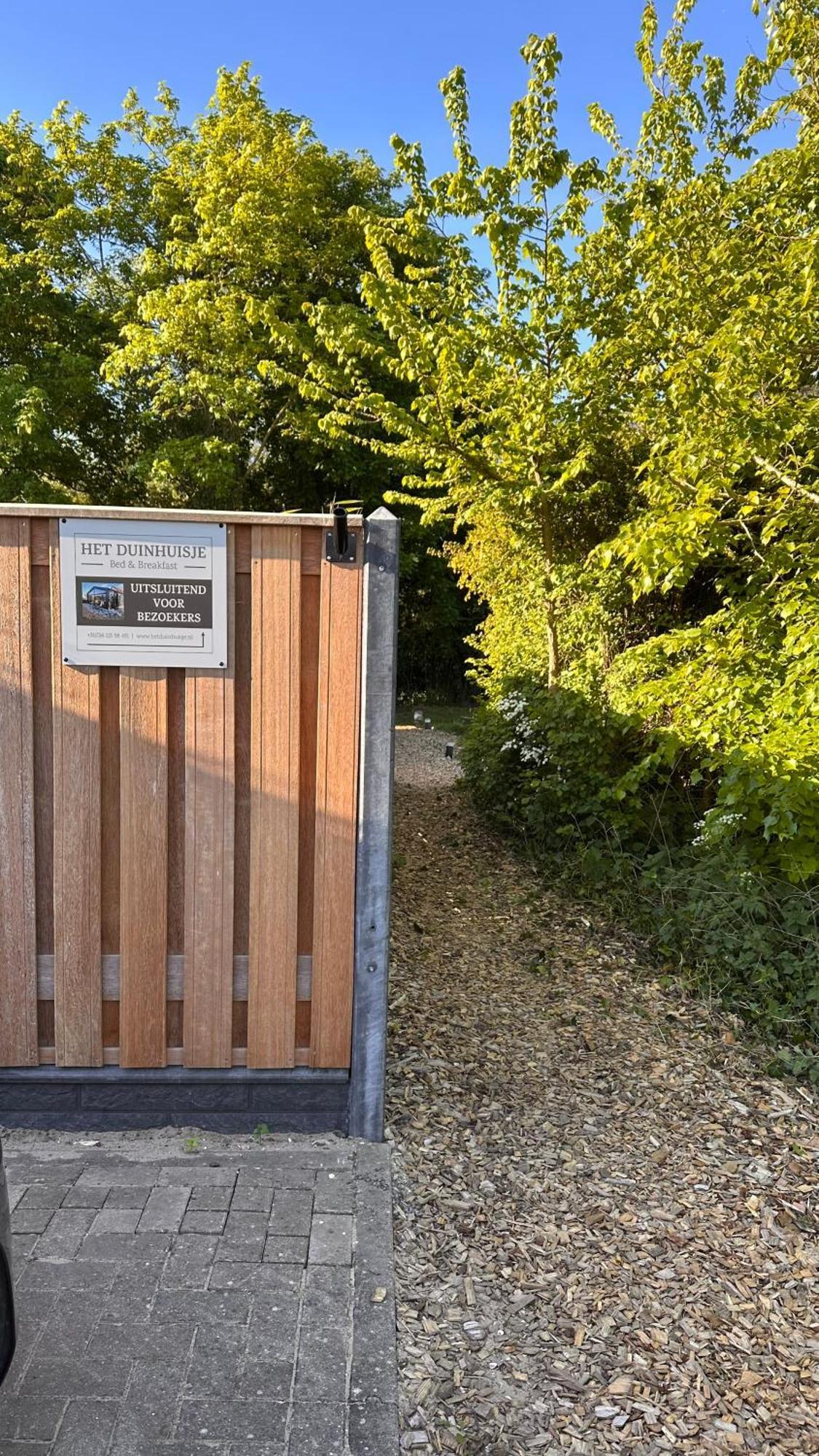 B&B Het Duinhuisje Met Jacuzzi, Gratis Parkeren, 2 Fietsen Te Leen, Airco ザントフォールト エクステリア 写真